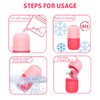 Ice Roller for Face,Gua Sha Facial Tool 2pcs Set,Updated Roller
