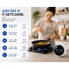 Digital Rotating Magnetic Kitchen Timer with Voice Control