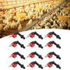 12Set G1/8 Male Thread Chicken Water Cup Automatic Switchable Chicken