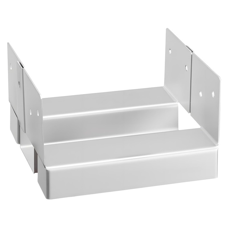 VEVOR 6x6 Post Base 10 Pcs, Inner Size 5.49x5.57inch/139.5x141.5mm Concrete