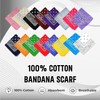 AAMERA mens bandana scarf bandana Face Masks, Paisley Print, Cotton