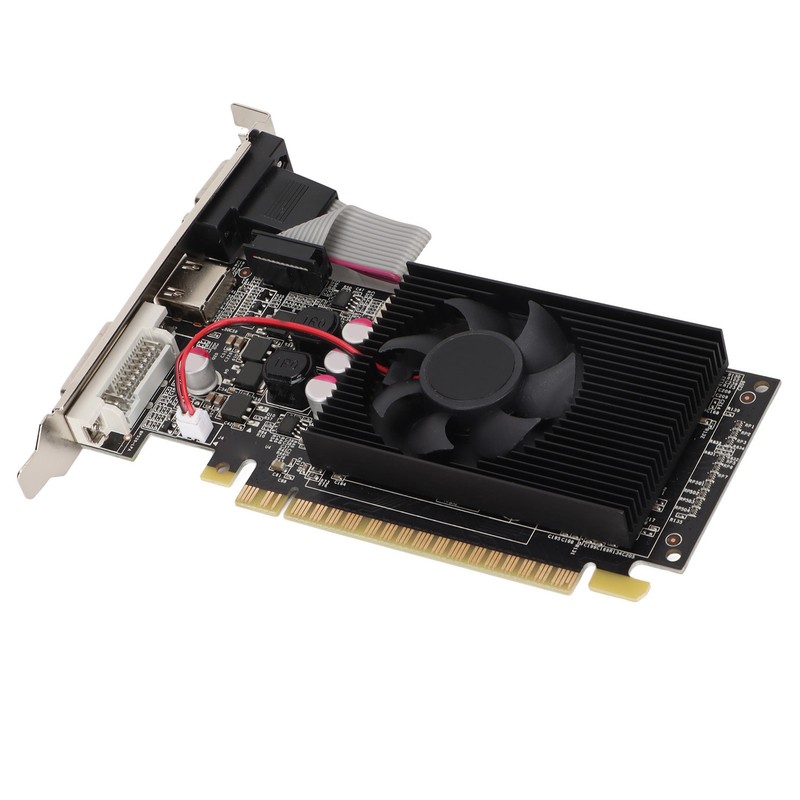 Graphics Card 589MHz Core Frequency 512MB GDDR3 Heat Dissipation VGA