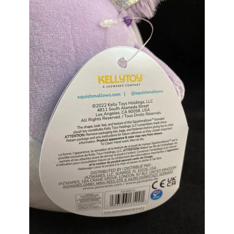 Squishmallows Squishmallow - Monica the Axolotl - Purple - 7"