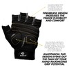 Bionic Men's Beastmode Half Finger Fitness Gloves (Large)