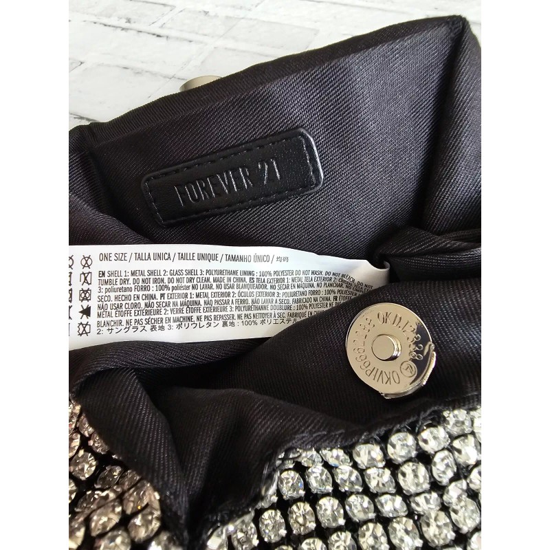 Forever 21 Silver/rhinest