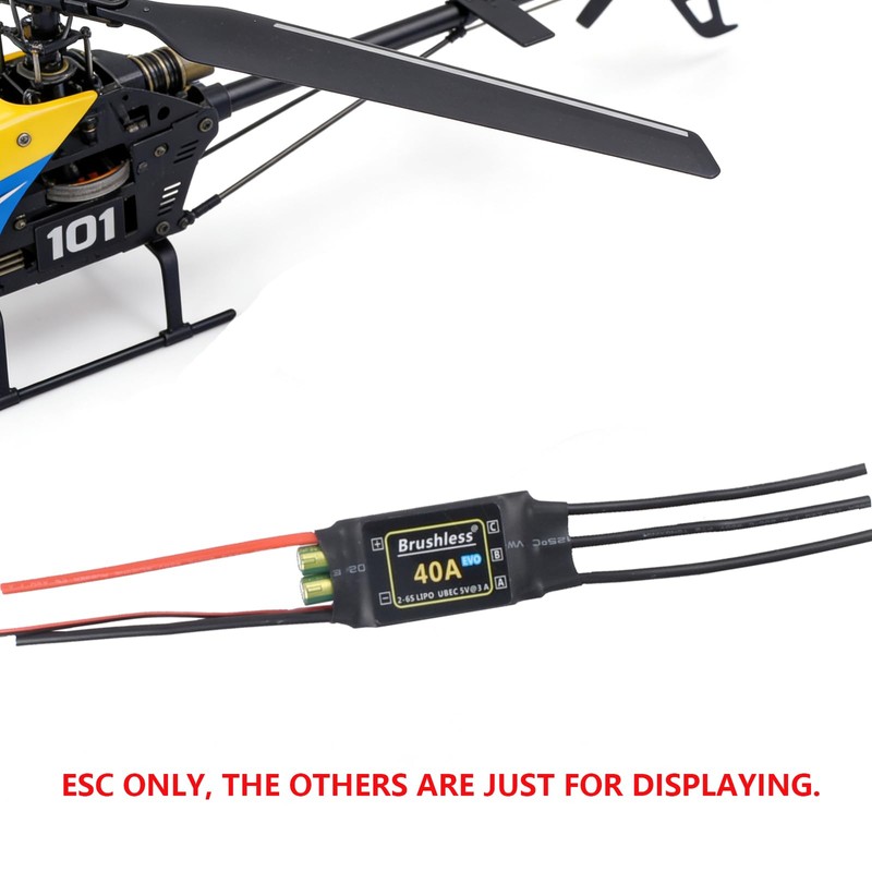KINGMODEL RC 40A Brushless BHLeli ESC 2-6S LiPo Battery UBEC