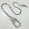 Ahiller Key Chain, Double Lock Wallet Security Chain, Long Trouser