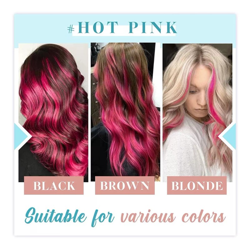 Runature Extensiones Cabello Real Rosa 20in 25gr