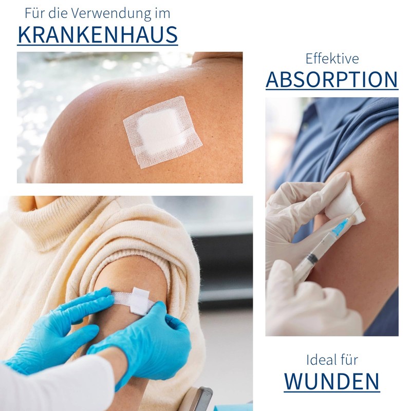Curi-Med Sterile 4-Ply Non-Woven Dressings 10 cm x 10 cm