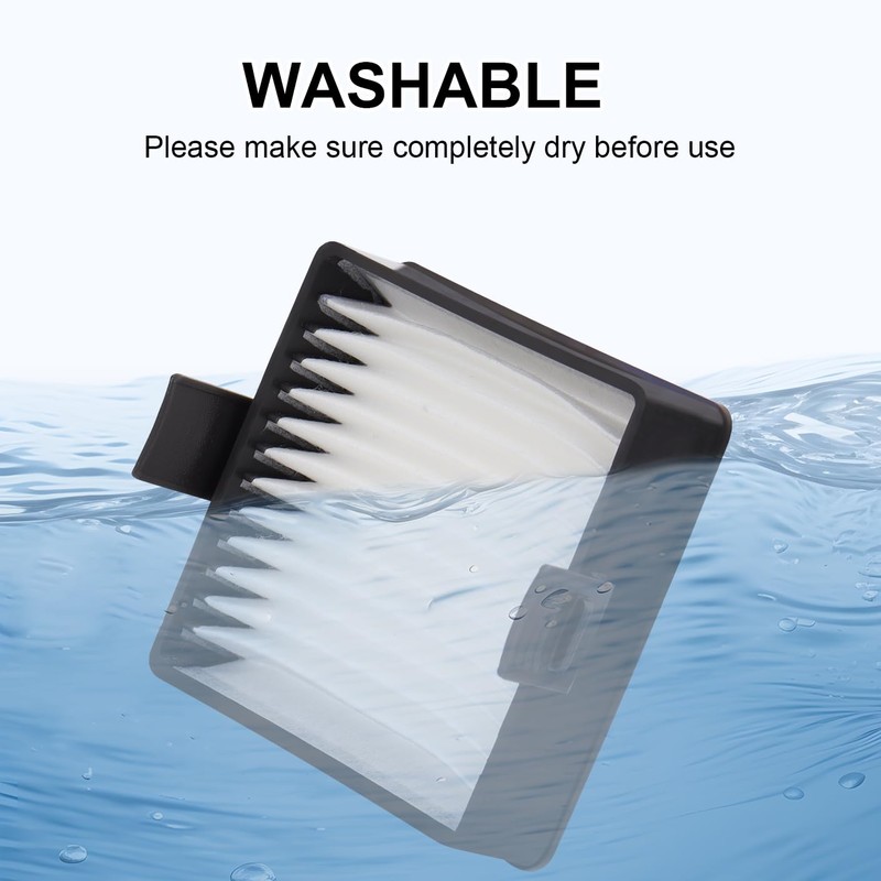 Replacement Filter Compatible with Ryobi P712 P713 P714K Hand Vacuum