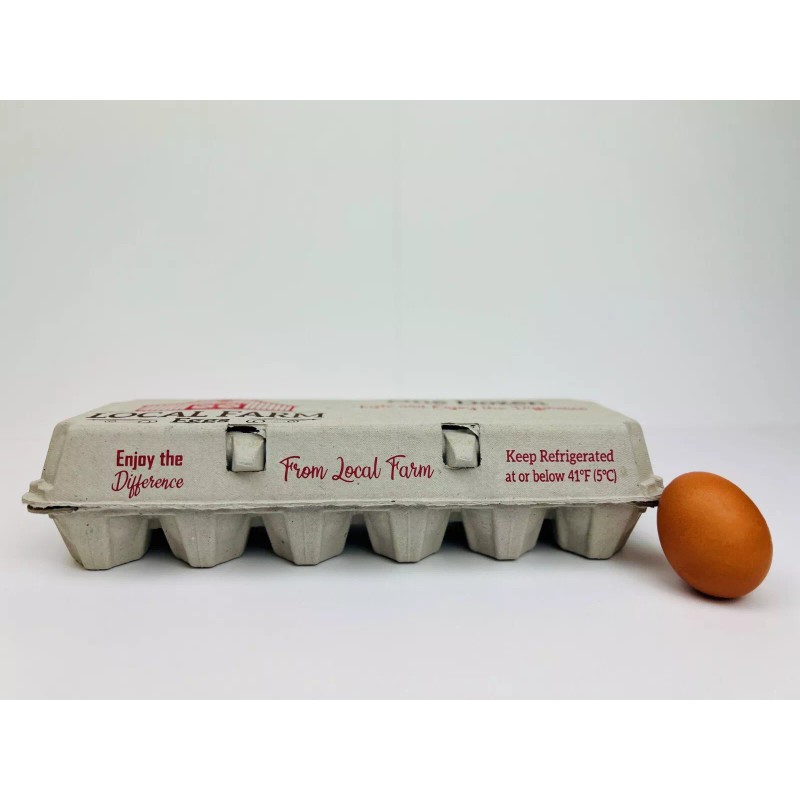 Zellwin Farms Company Printed Egg Cartons (Barn) - 100 units