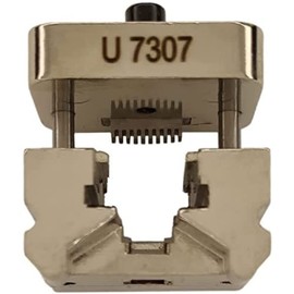 Bex U7307 - Interchangeable Zinc Alloy Insert for Crimping RJ45 Shielded 10P Modular Connectors