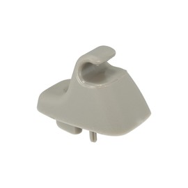 MACHSWON 1HS09BD1AA Grey Car Sun Visor Hook Clip Bracket for Dodge for Ram 1500 2500 3500 4500 5500 2009-2019