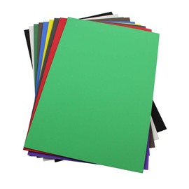 Craft Foam Sheets-12 x 18 Inches - Asst. Colors Set 2-10 Sheets-2 MM Thick