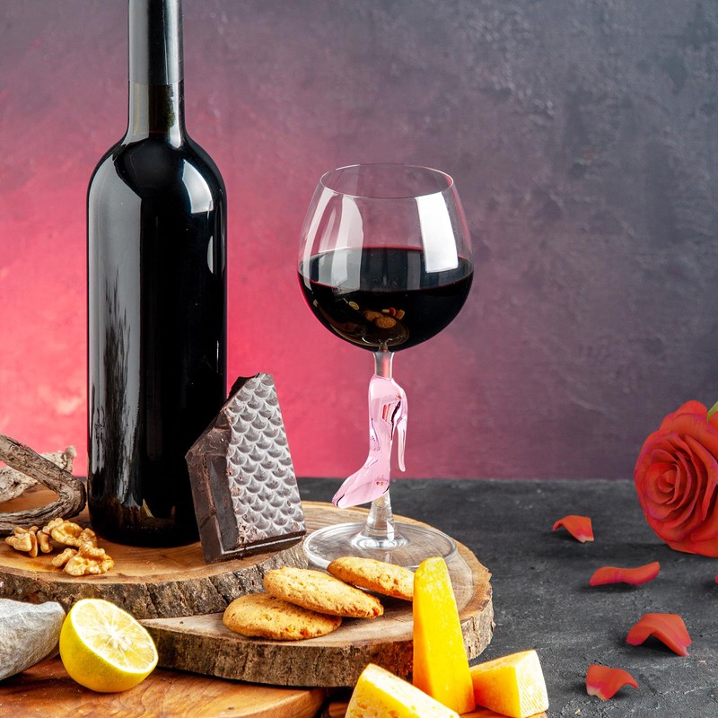 Bothyi Goblet Wine Glass Gift Glassware Long Stem for Juice