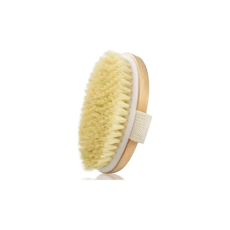 Cepillo Corporal Barato Natural Bristle Para Exfoliar Zz /.