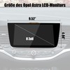 LIAMORFE LQ080Y5DZ10 Car LCD Touch Screen for Opel Astra K,