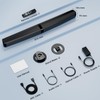 MZEIBO Sound Bar, 90W Soundbar for Smart TV, Bluetooth/ARC/Optical/AUX Connect,