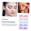 IWOWHERO Eyelashes Extension Supplies 5 Pairs 3d False Lashes for