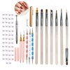 65Pcs Professional Nail Art Tools Set Premium Nail brushes &