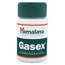 Himalaya Herbal - Gasex | Herbal Supplement for the Digestive System - 100 Tablets