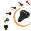 CTForest Pack of 2 Black Saddle Protectors Waterproof Bicycle Bicycle