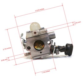 The ROP Shop Carburetor for Stihl BG56, BG56C & 56 Gas Powered Handheld Leaf Blower Sweeper