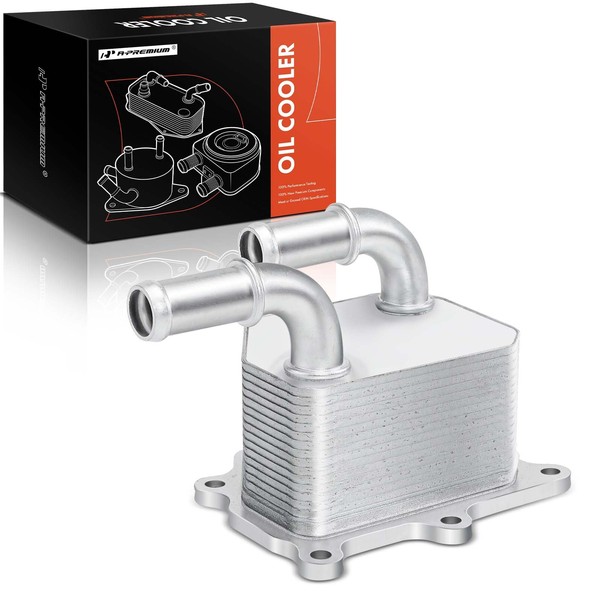 A-Premium Engine Oil Cooler Compatible with Ford Edge 2007-2009, Flex