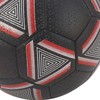 Reflective Soccer Ball Standard Size 5 Durable PU Leather Luminous