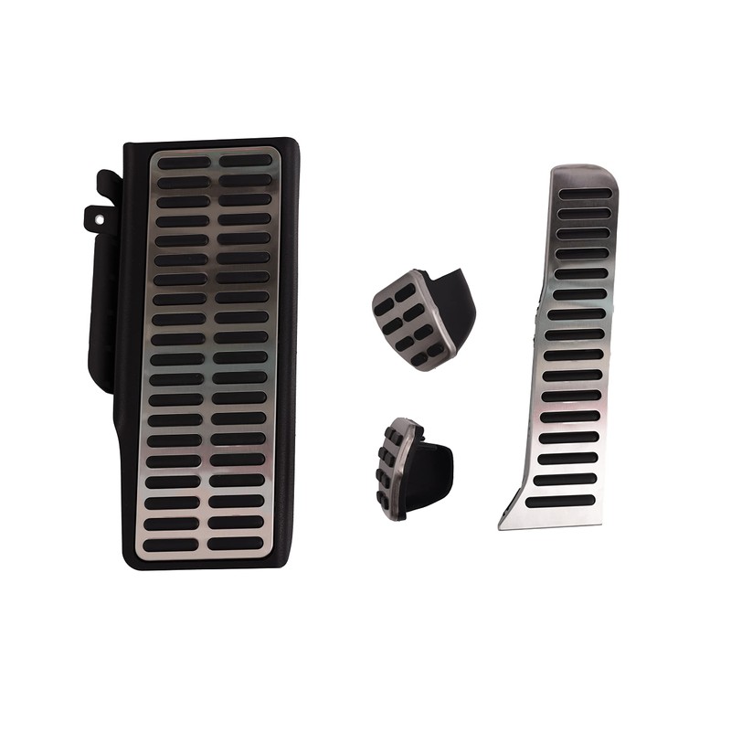 4pcs/set accessories stainless steel rubber pedal for Passat B6 B7