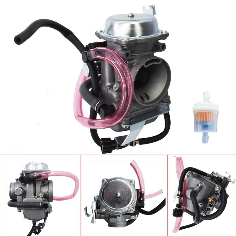 labwork Carburetor Carb with Intake Boot Replacement for Kawasaki 250