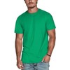 Plain T Shirts for Men Crew Neck(Kelly Green,XL)