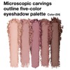 Mivota 5Color Matte Eyeshadow Palette, Neutral Cool-Toned Taupe Eye Shadows,
