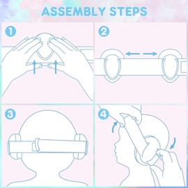 Baby Ear Defender for Babies and Toddlers up to 36 Months, Noise Reduction Earmuffs, Comfortable Infant Headphones for Improves Sleep, Baby Travel Essentials for Airplane/Sleep (Blue)