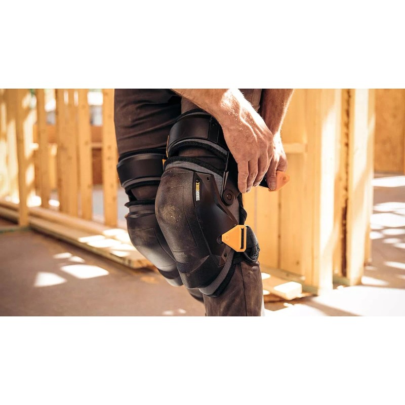 Toughbuilt Rodilleras De Trabajo Resistente Para Construcción Ajustable