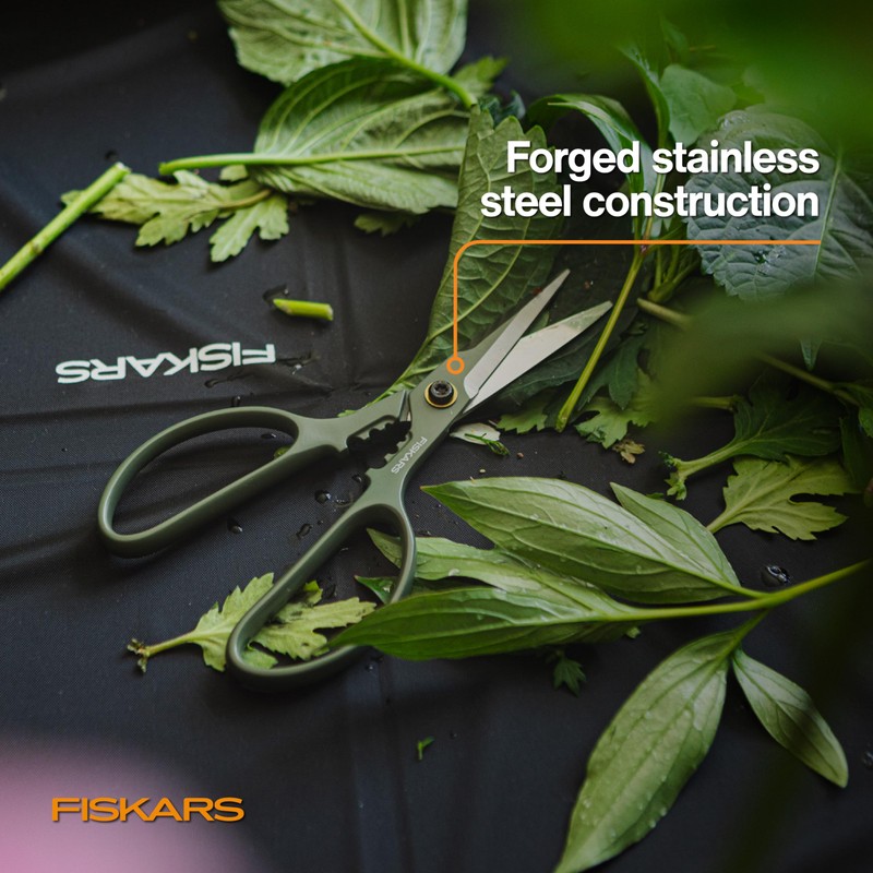 Fiskars Shaper Plant Shears, Plant Snip & Holder, Precision Indoor