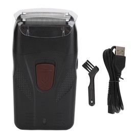 Electric Dual Foil Hair Trimmer Grooming Hypoallergenic Professional Floating Dual Foil Hair Cutter for Men Black