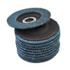 munirater 10 Pack Zirconia Flap Discs 4-1/2 for Angle Grinder