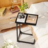 Fixwal C Table, C Shaped Side Table, Small End Table