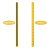 Operitacx 5pcs Tape Measure Practical rulers Ruler with Centimeters Students