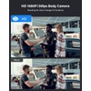 BOBLOV KJ25 1080P 128GB Body Camera Body Cam 3000mAh with