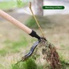 Stand Up Weed Puller Tool Rustproof Weed Remover Tool Hand
