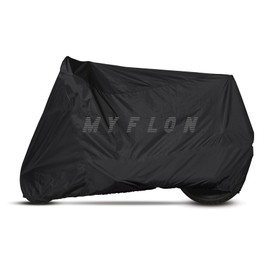 MYFLON Motorcycle Cover All Season Universal Waterproof Sun Outdoor and Indoor Protection &MYFLON Motorcycles Vehicle Cover (Small TOPCASE)