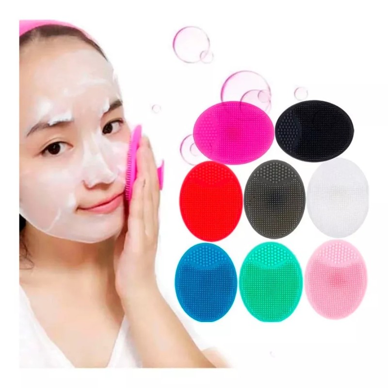 SPONGE CLEAN Kit Esponja Y Cepillo Exfoliante Rostro Cuidado Piel