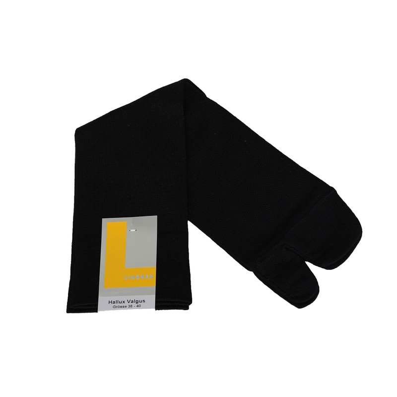 Lindner socks Hallux Valgus Strumpf, 44-46, schwarz
