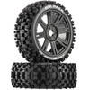 Six-Pack C2 Mounted Buggy Spoke Tires, Black (2)