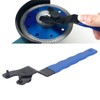 Angle Grinder Lock Nut with Adjustment Pin Wrench Stainless Steel