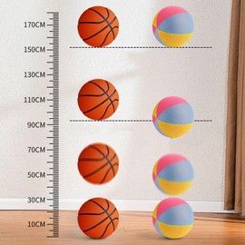 Quiet Basketball | Quiet Soundless Training Basketball - Easy Grip Quiet Ball Practice Ball for Family, Boys, Girls
