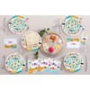 Passover Disposable Seder Plate Set - Ten Plagues Design -