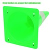 12 inch Traffic Safety Cones with Reflective Collars,[4 Pack]Green Construction